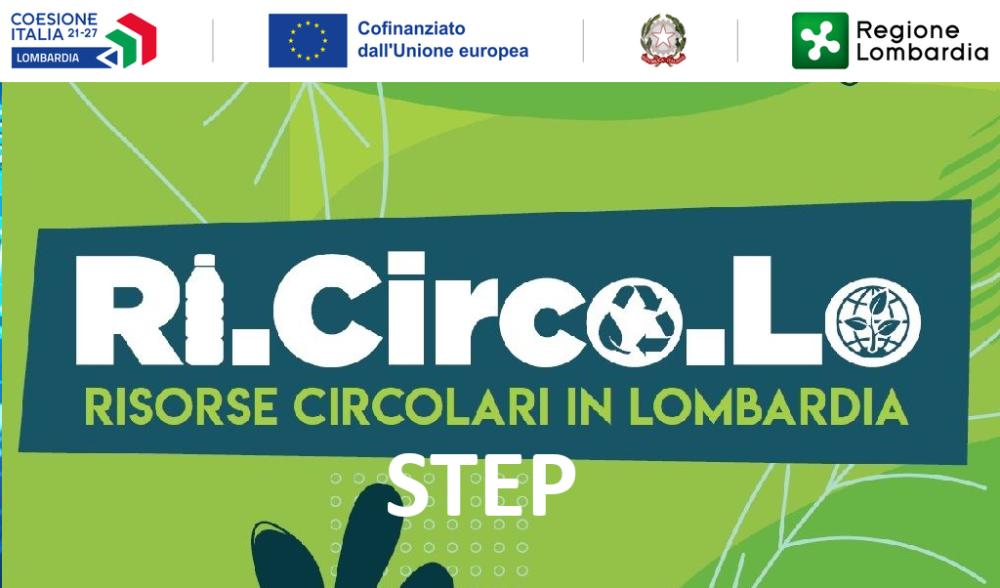Ricircolo - risorse circolari in Lombardia - PR Lombardia FESR 21-27